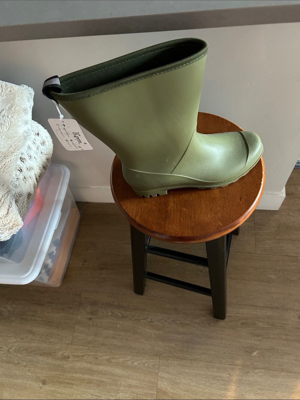 Unbranded Olive Green Rain Boot - Waterproof Home & Garden Footwear